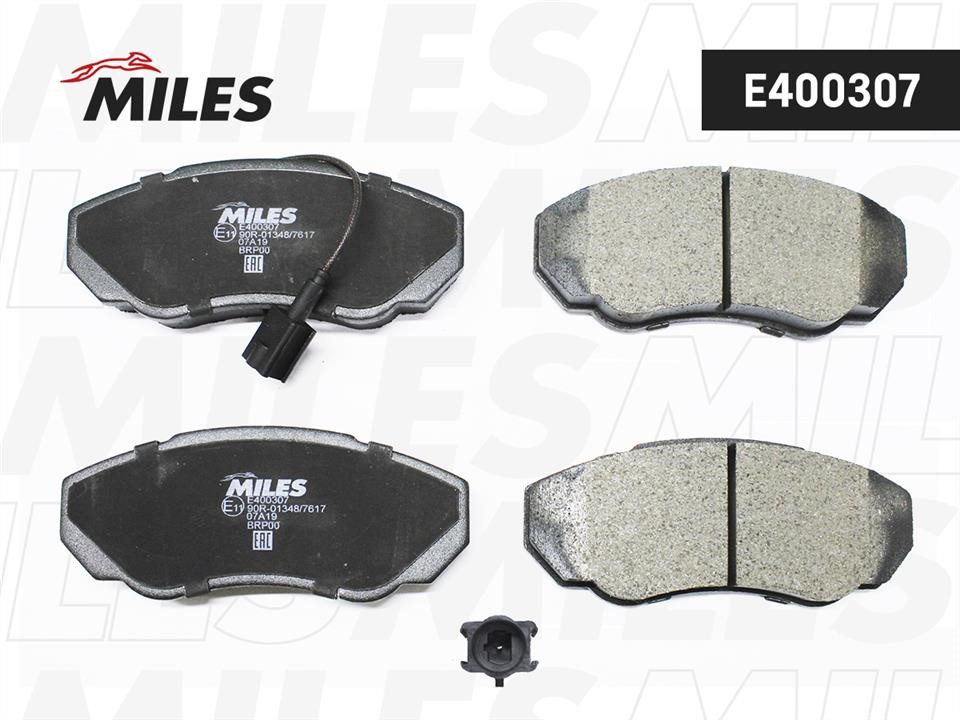 Miles E400307 Brake Pad Set, disc brake E400307