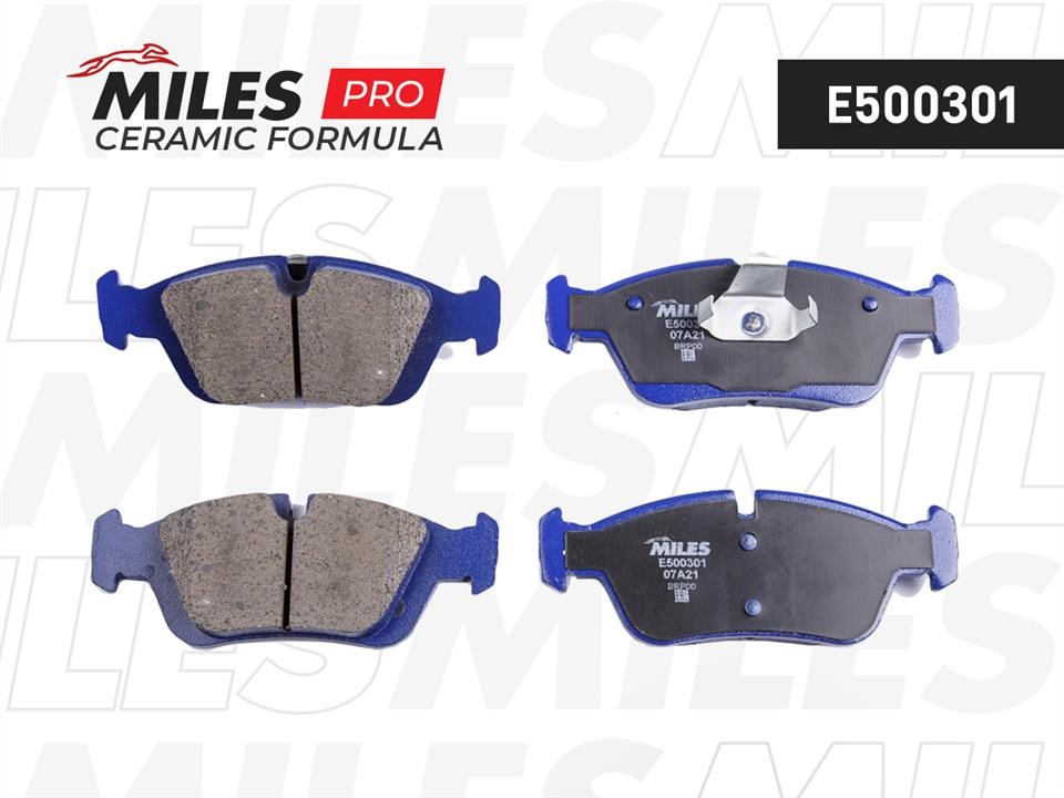 Miles E500301 Brake Pad Set, disc brake E500301