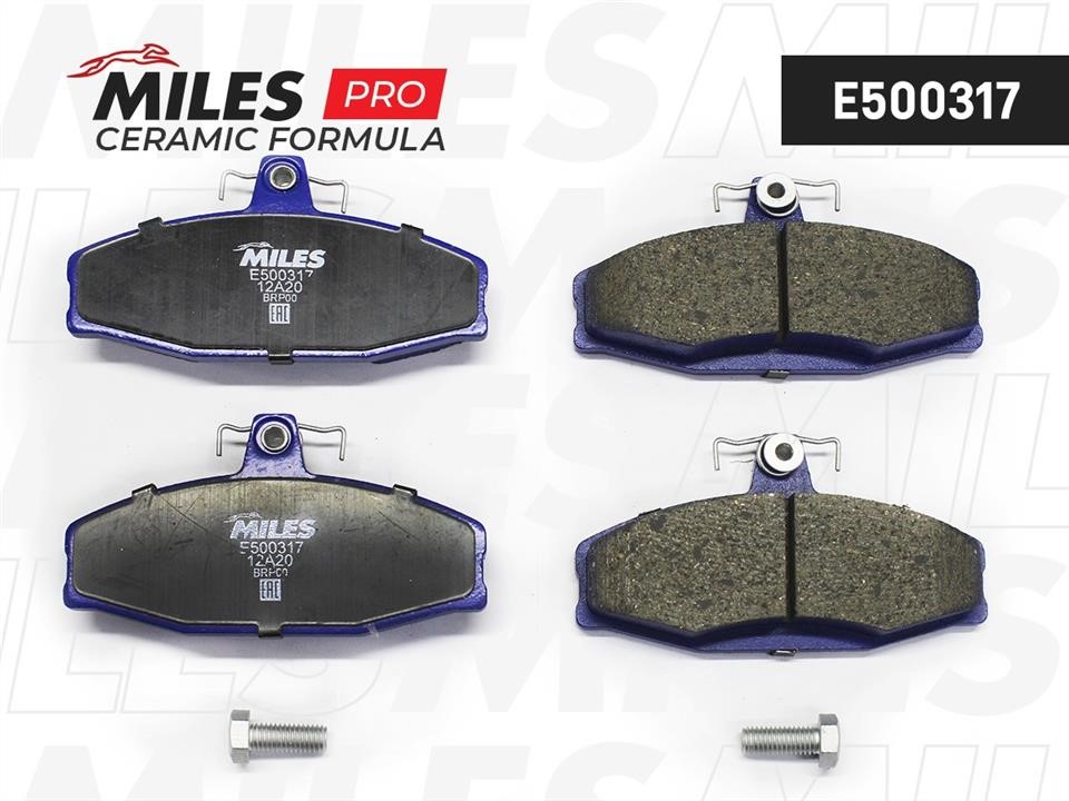 Miles E500317 Brake Pad Set, disc brake E500317
