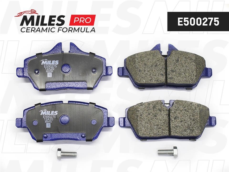Miles E500275 Brake Pad Set, disc brake E500275