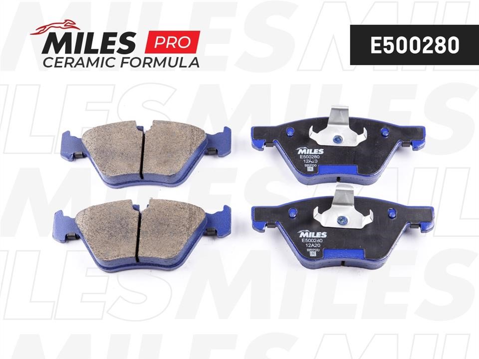 Miles E500280 Brake Pad Set, disc brake E500280