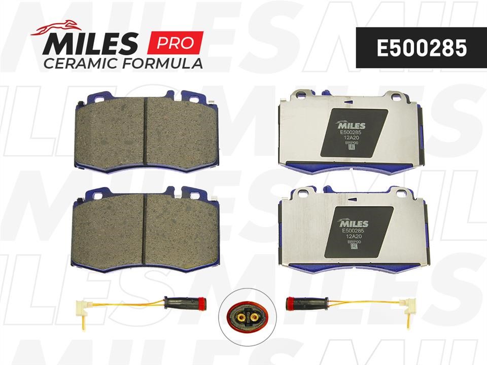Miles E500285 Brake Pad Set, disc brake E500285