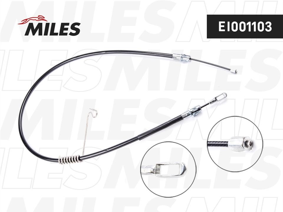 Miles EI001103 Cable Pull, parking brake EI001103