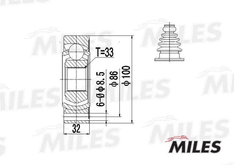 Buy Miles GA10002 at a low price in United Arab Emirates!