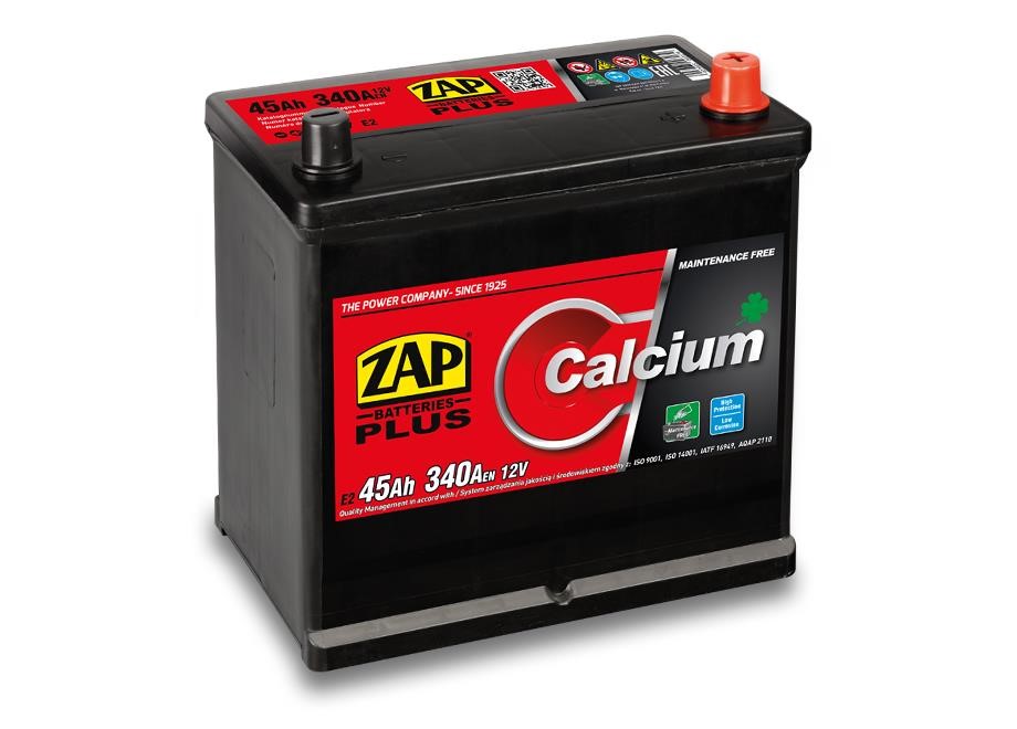 ZAP 545 77 Battery ZAP Calcium Plus 12V 45Ah 340(EN) R+ 54577