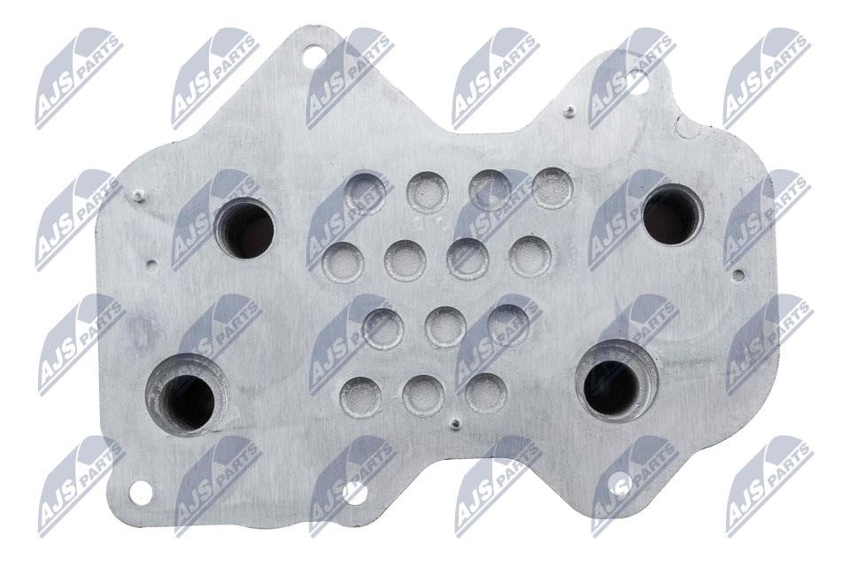 Oil Cooler, engine oil NTY CCL-AU-045