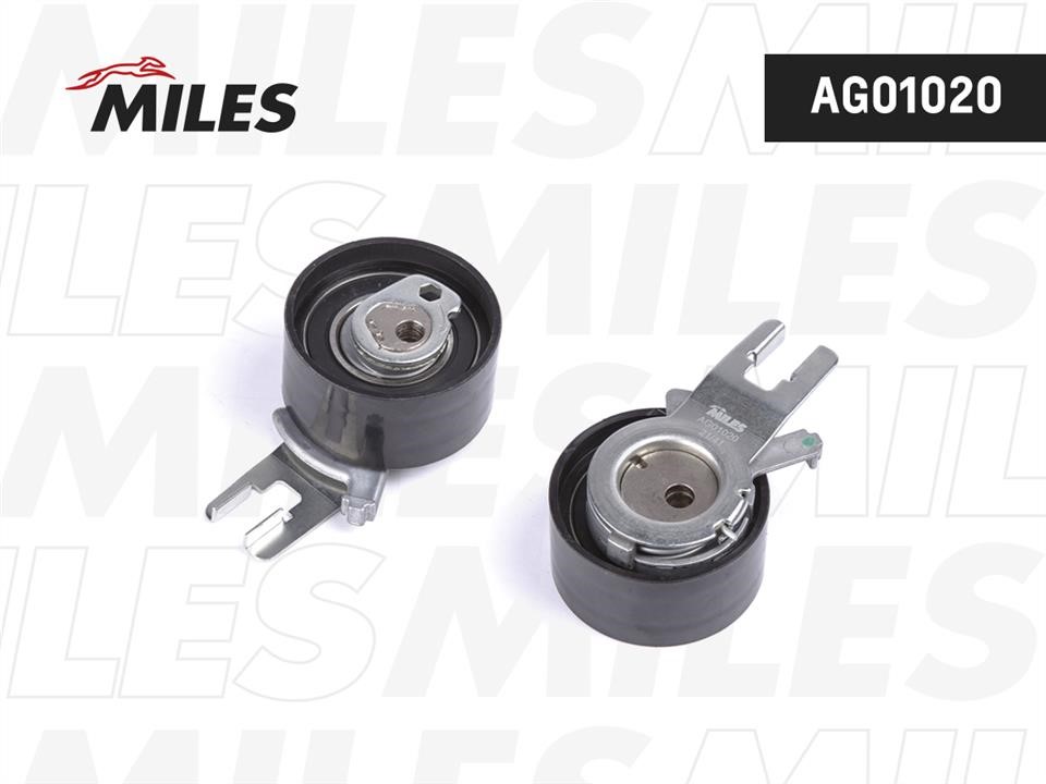 Miles AG01020 Tensioner pulley, timing belt AG01020