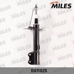 Miles DG11025 Suspension shock absorber rear left gas oil DG11025