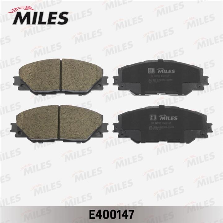 Miles E400147 Brake Pad Set, disc brake E400147