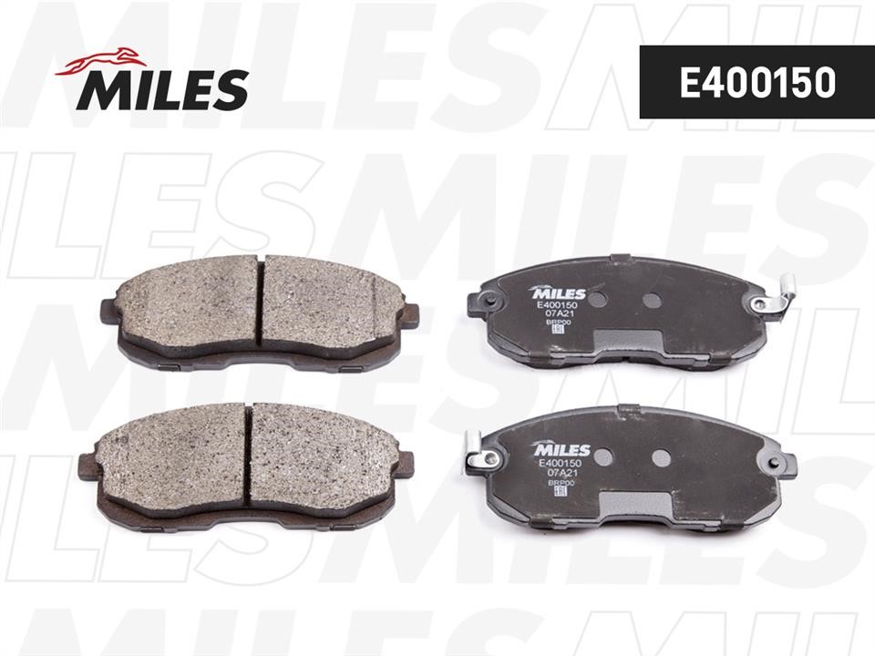 Miles E400150 Brake Pad Set, disc brake E400150