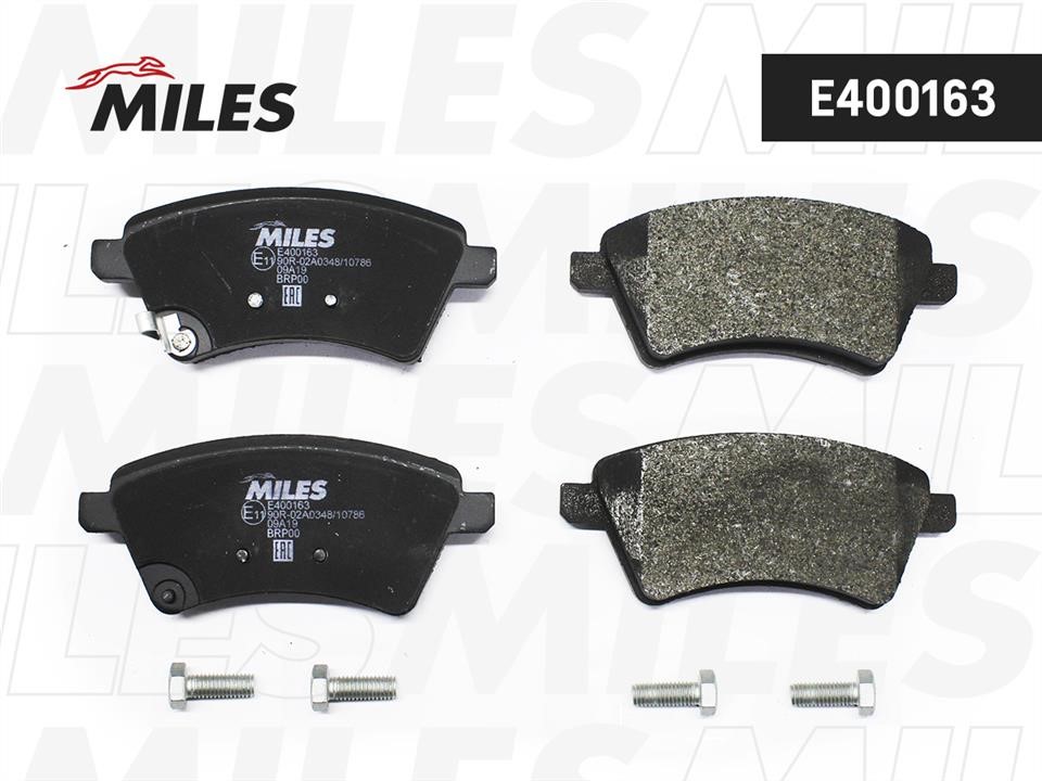 Miles E400163 Brake Pad Set, disc brake E400163