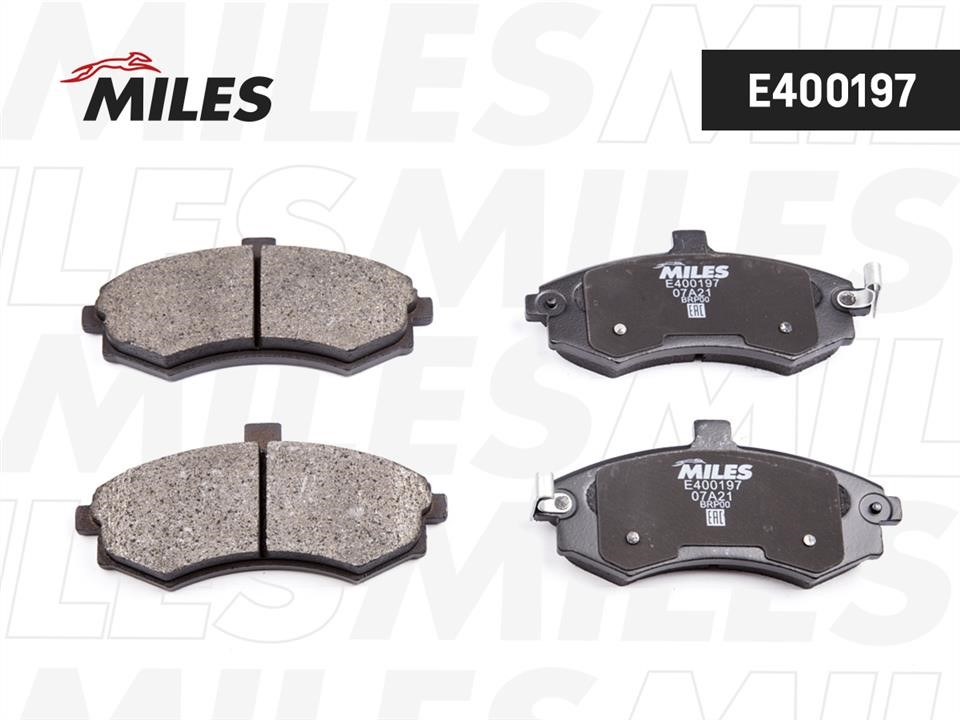 Miles E400197 Brake Pad Set, disc brake E400197