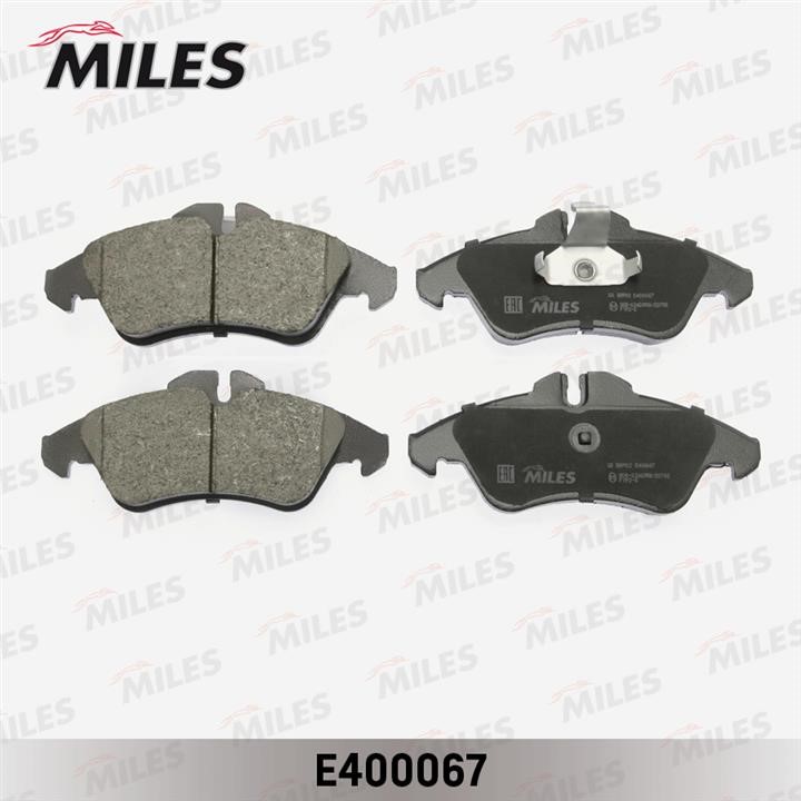 Miles E400067 Brake Pad Set, disc brake E400067