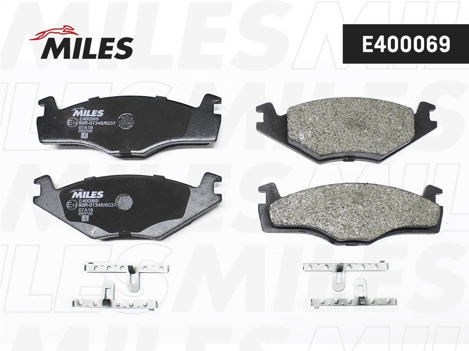 Miles E400069 Brake Pad Set, disc brake E400069