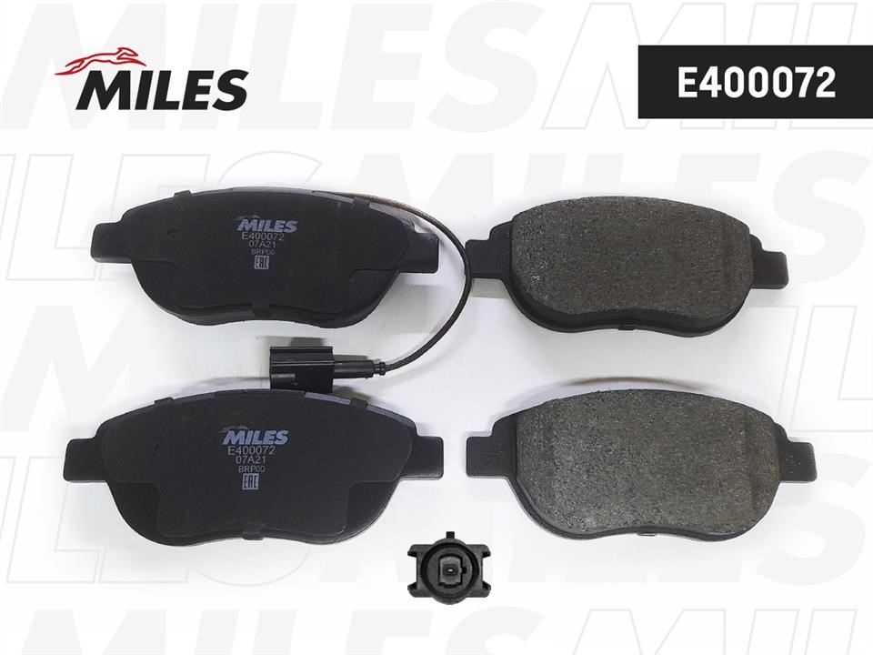 Miles E400072 Brake Pad Set, disc brake E400072