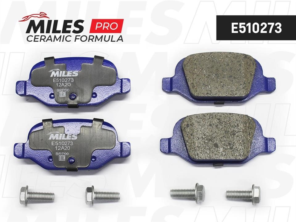 Miles E510273 Brake Pad Set, disc brake E510273