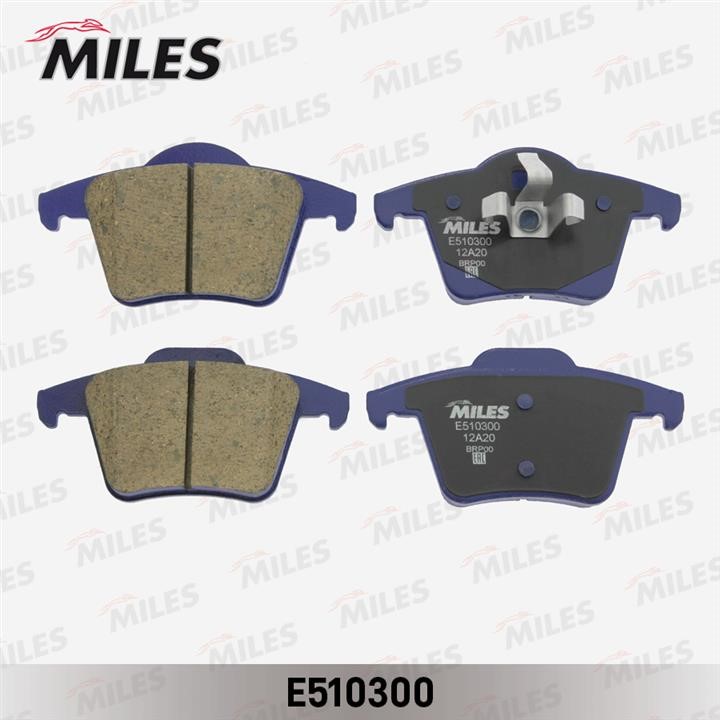 Miles E510300 Brake Pad Set, disc brake E510300