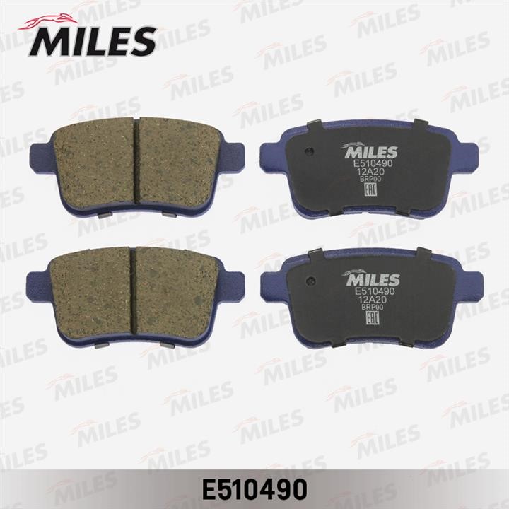 Miles E510490 Brake Pad Set, disc brake E510490