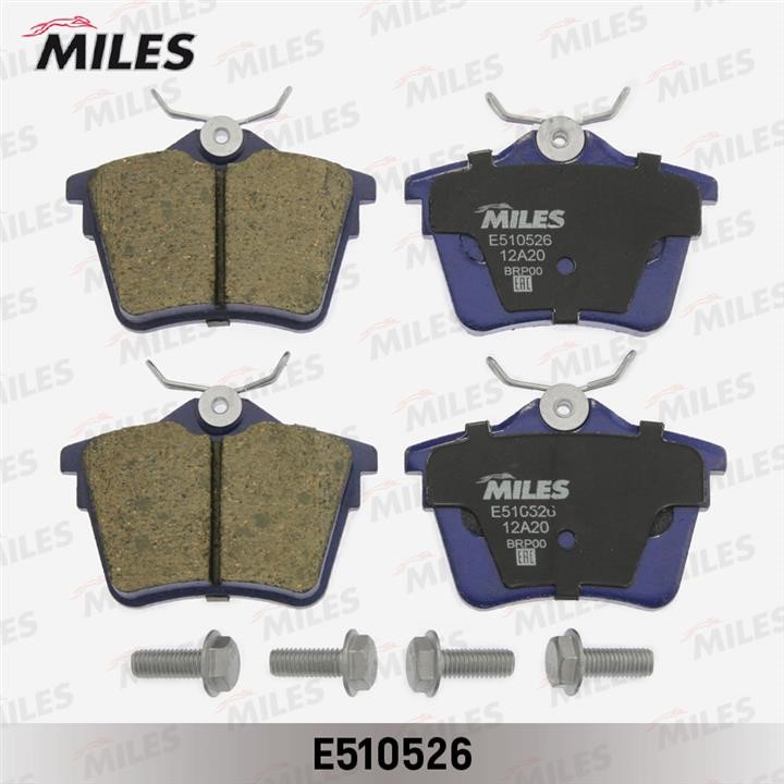 Miles E510526 Brake Pad Set, disc brake E510526
