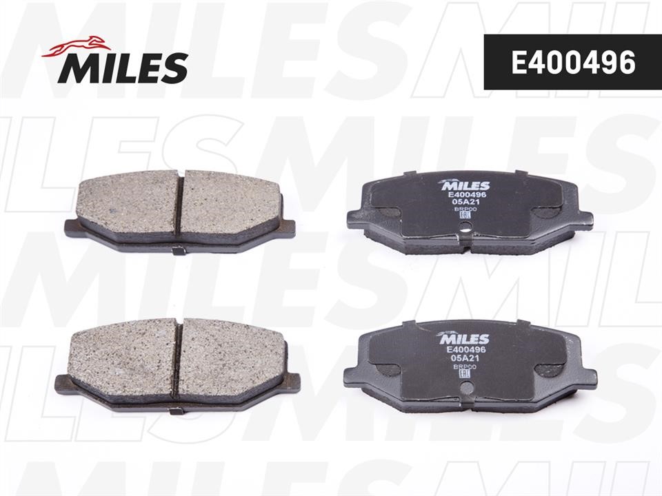 Miles E400496 Brake Pad Set, disc brake E400496