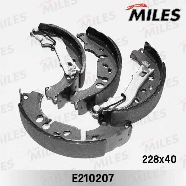 Miles E210207 Brake shoe set E210207