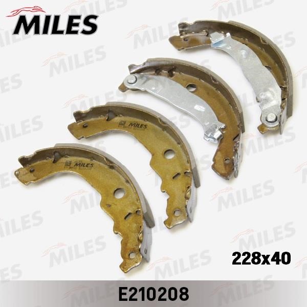 Miles E210208 Brake shoe set E210208