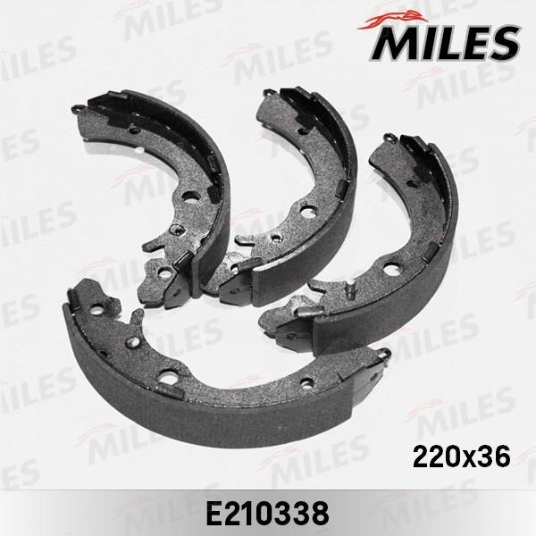 Miles E210338 Brake shoe set E210338