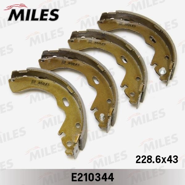 Miles E210344 Brake shoe set E210344