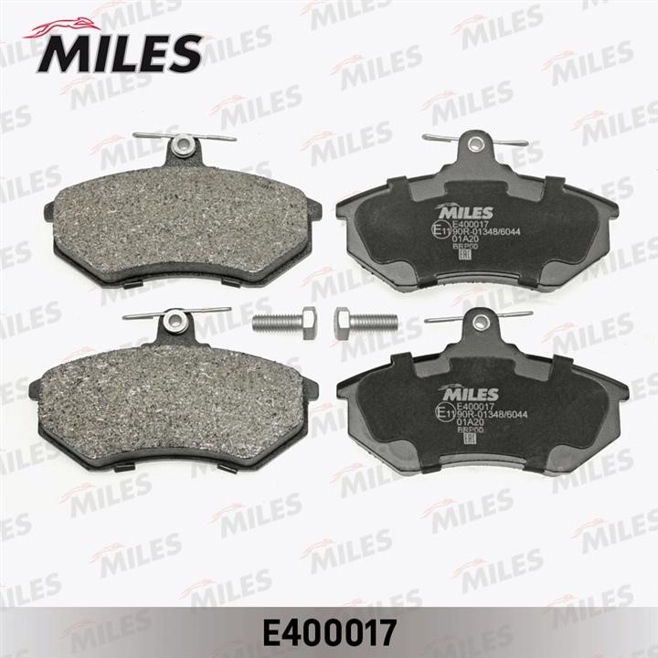 Miles E400017 Brake Pad Set, disc brake E400017