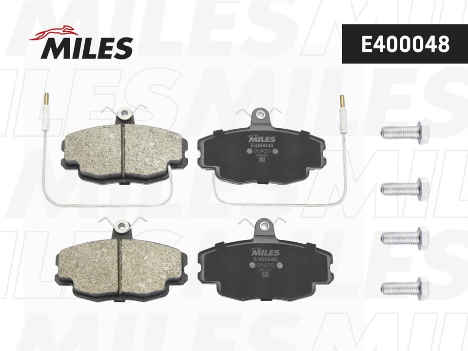 Miles E400048 Brake Pad Set, disc brake E400048