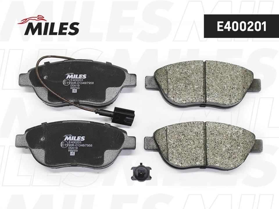 Miles E400201 Brake Pad Set, disc brake E400201