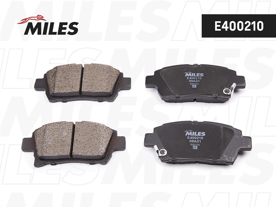 Miles E400210 Brake Pad Set, disc brake E400210