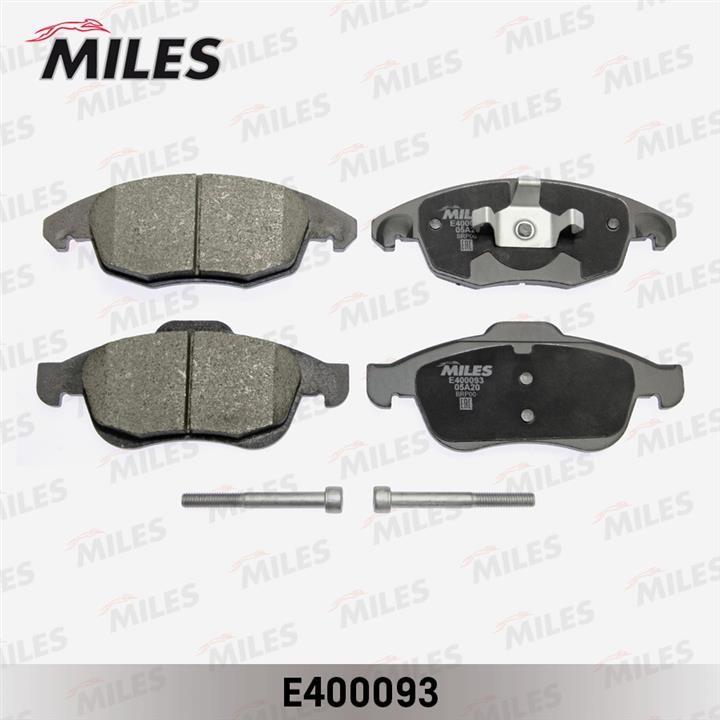 Miles E400093 Brake Pad Set, disc brake E400093
