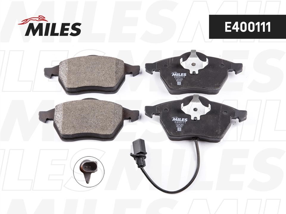 Miles E400111 Brake Pad Set, disc brake E400111