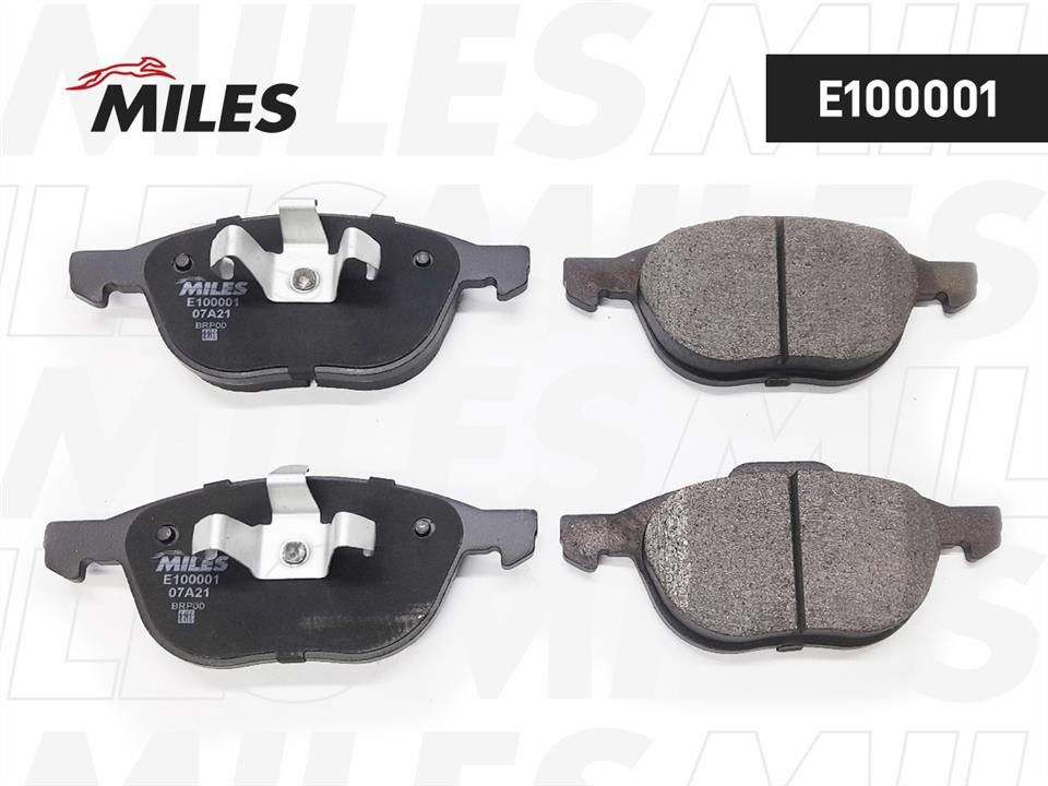 Miles E100001 Disc brake pad set E100001