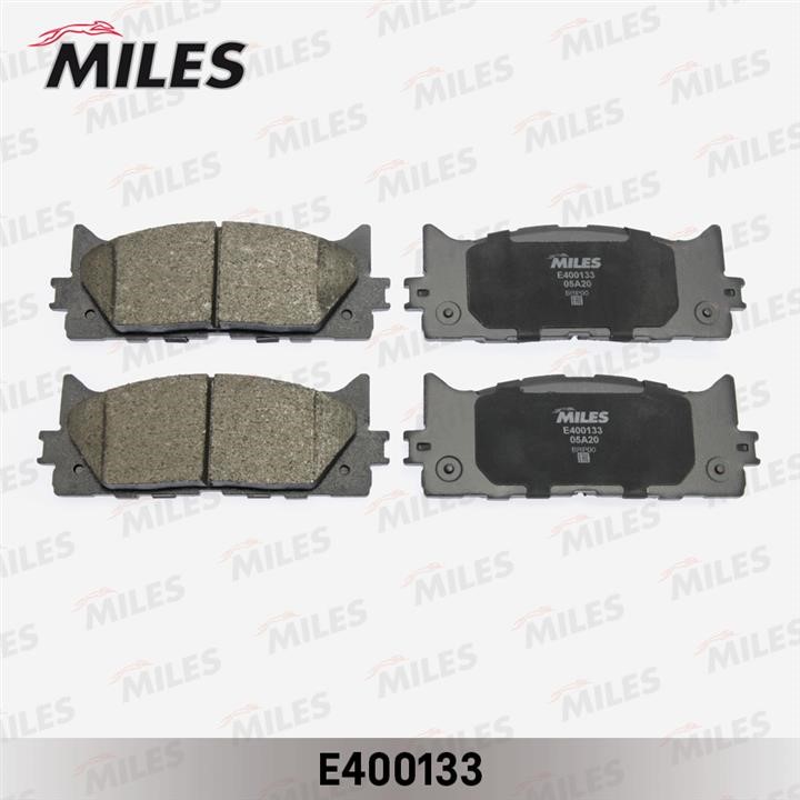 Miles E400133 Brake Pad Set, disc brake E400133