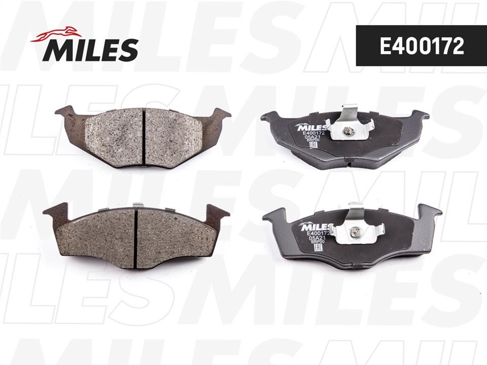 Miles E400172 Brake Pad Set, disc brake E400172