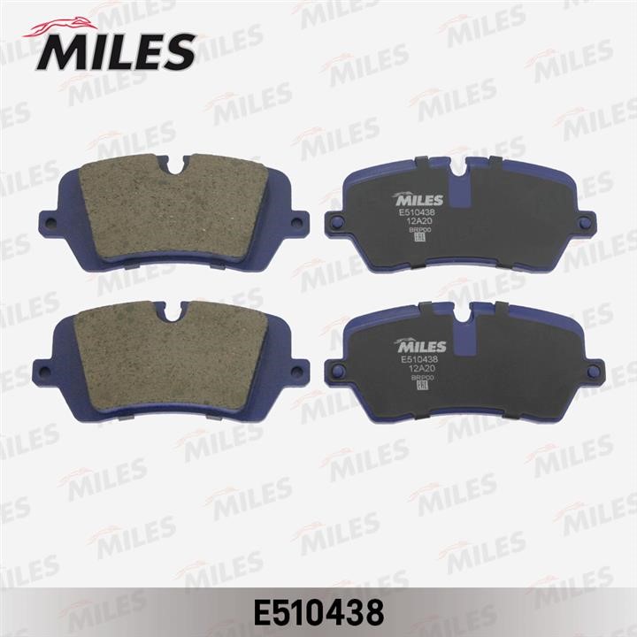 Miles E510438 Brake Pad Set, disc brake E510438