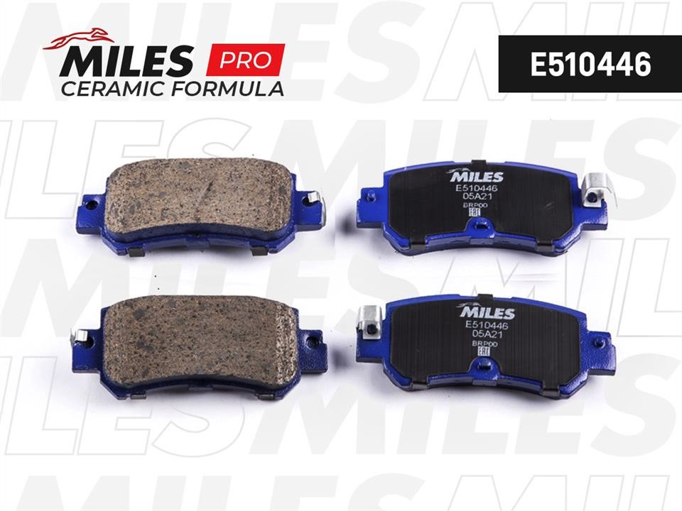 Miles E510446 Brake Pad Set, disc brake E510446