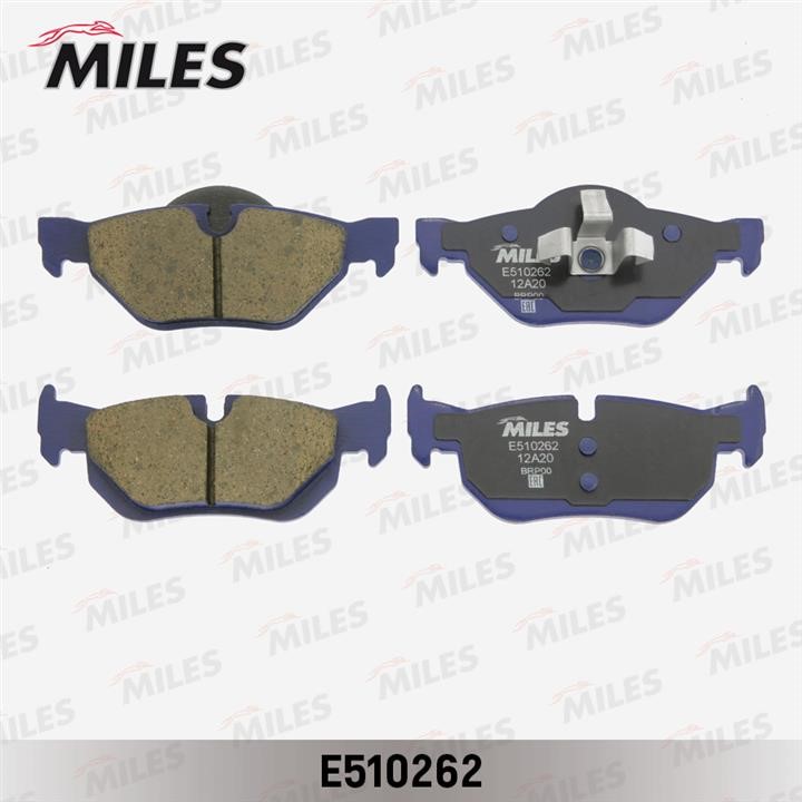 Miles E510262 Brake Pad Set, disc brake E510262