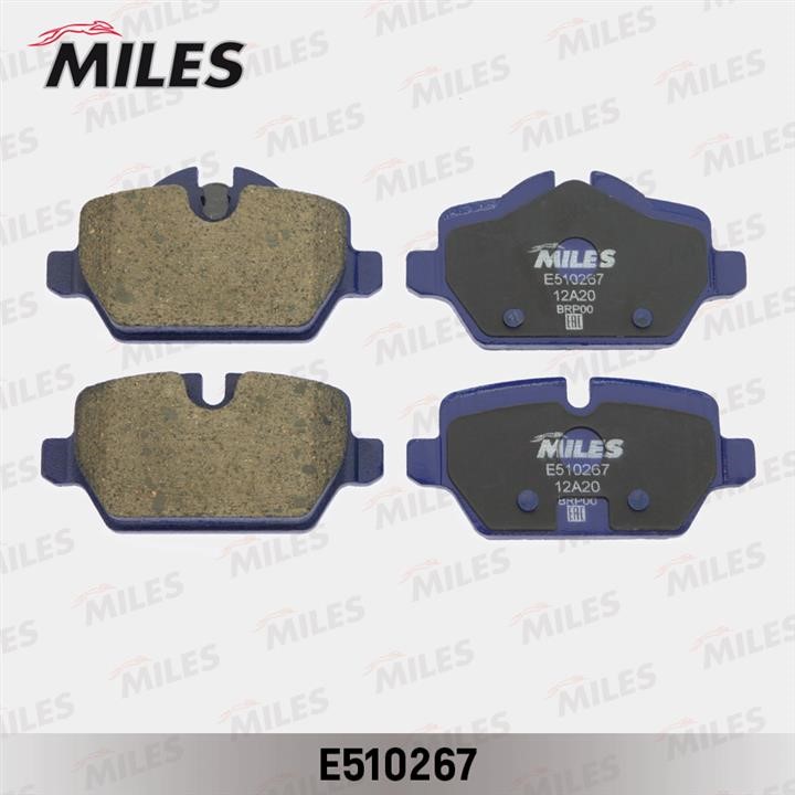 Miles E510267 Brake Pad Set, disc brake E510267