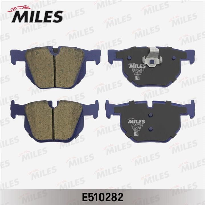 Miles E510282 Brake Pad Set, disc brake E510282