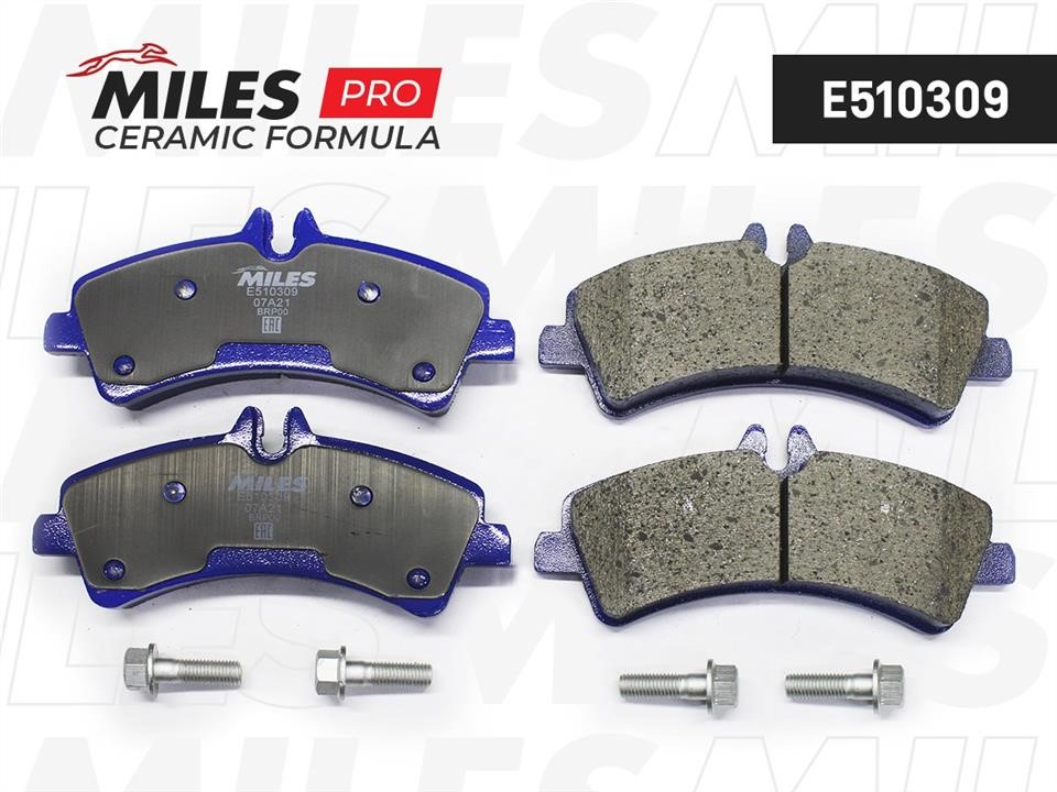 Miles E510309 Brake Pad Set, disc brake E510309