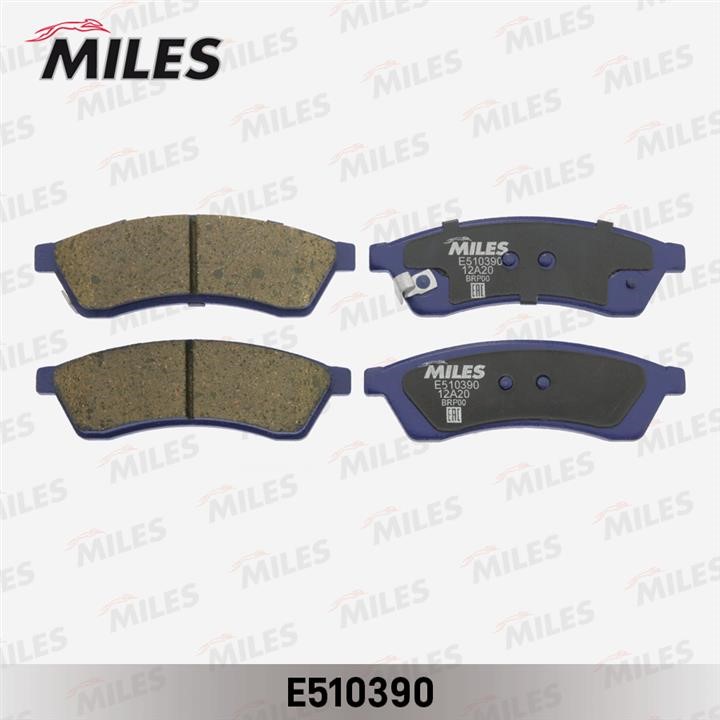 Miles E510390 Brake Pad Set, disc brake E510390