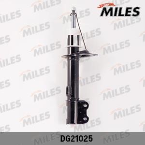 Miles DG21025 Rear right gas oil shock absorber DG21025