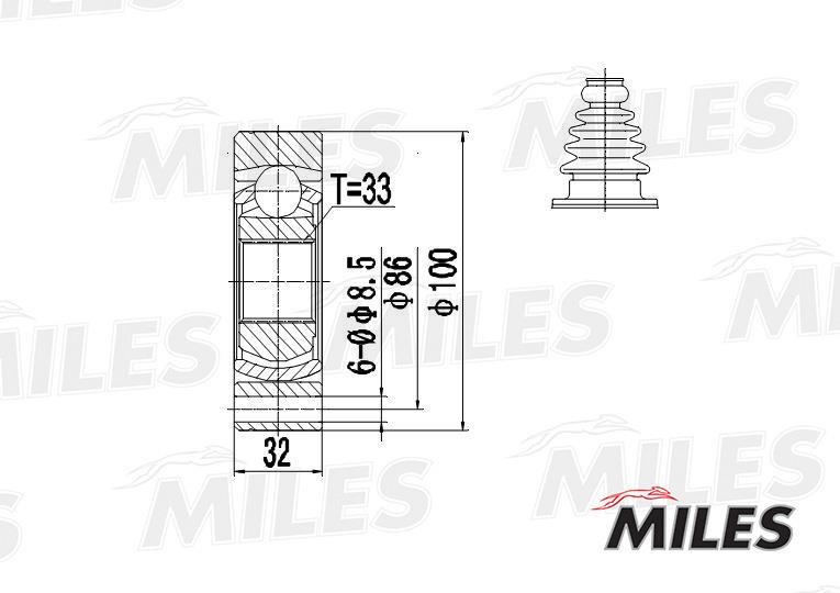 Buy Miles GA10034 at a low price in United Arab Emirates!