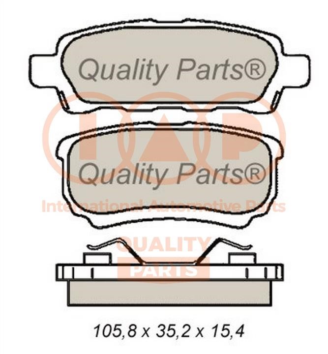 IAP 704-12094 Brake Pad Set, disc brake 70412094