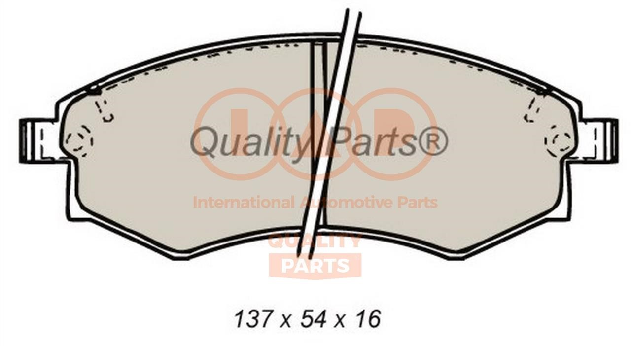 IAP 704-18020P Brake Pad Set, disc brake 70418020P