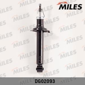 Miles DG02093 Rear oil and gas suspension shock absorber DG02093