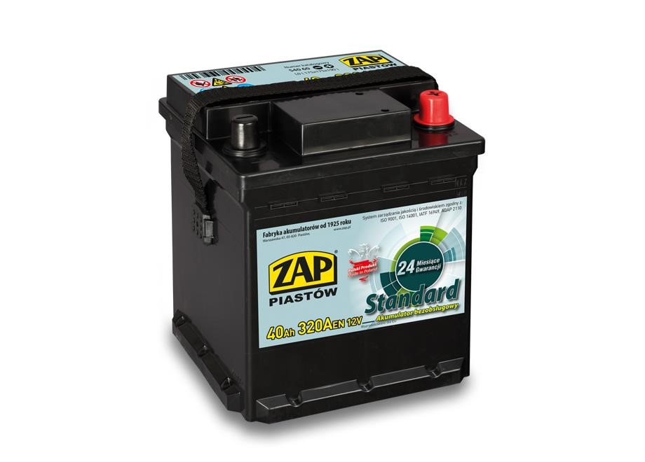 ZAP 540 60 Battery ZAP Standard 12V 40Ah 320(EN) R+ 54060